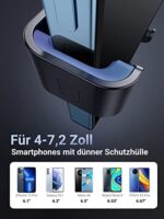 UGREEN Handyhalterung Auto Handy Halterung PKW Lüftung Schwerkraft Handy Autohalterung KFZ Handyhalter fürs Auto kompatibel mit iPhone 12 13 14 Pro Max, Galaxy S22 S21 S20, Huawei Xiaomi usw.(Schwarz) – Bild 7