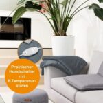 Beurer HD 75  Heizdecke, kuschelig weiche Wärmezudecke, 6 Temperaturstufen, maschinenwaschbar, mit Abschaltautomatik und besonders sicher – Bild 4