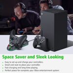 OIVO Xbox Controller Ladestation mit 2-Packs Wiederaufladbaren Akku für Xbox One/Xbox Series X/S, Xbox One Controller Ladestation mit 2x1300mAh Wiederaufladbaren Akku – Bild 7