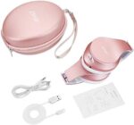 ZIHNIC Bluetooth Over Ear Kopfhörer, Wireless Faltbares Stereo Headset, Kabelloser Schalldämmung Kopfhörer mit Eingebautem MikrofonMicro SD/TF FM,Over Ear Headphones für Phones/IPad/PC – Bild 7