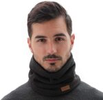 NovForth Winter Halsschlauch Herren Ski, Halswärmer Halstuch Männer Gesichtsschal Damen, Fleece Schal Schlauchtuch für Herren Gamaschenmaske, Winddichte Kreisschlaufenschals – Bild 3