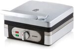 Domo DO9047W/N Waffelautomat (1400 Watt, für extra dicke quadratische belgische / brüsseler Waffeln) – Bild 3