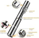 Toozey LED Pointer Katzen Hund Spielzeug Haustier LED Light Licht Pointer mit USB Wiederaufladbar, Bonus Zwei kleine Mäuse Spielzeug – Bild 4