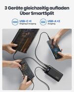 INIU Power Bank 20000mAh, 22,5W Powerbank klein Aber stark (USB C Input & Output), 3A USB C PD 3.0 QC 4.0 Externer Handyakkus, kompatibel mit iPhone 14 13 12 11 Pro Max, Samsung, iPad, Huawei, Switch – Bild 6