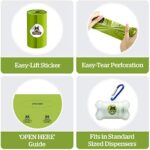 Pogi's Hundekotbeutel -biologisch abbaubare, parfümierte -unparfümierte - uarfümfrei , tropfsichere Hundetüten – Bild 4