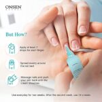 Onsen Nagelhautcreme, Nagelhautöl mit Tiefenwirkung – Japanische natürliche Heilmineralien Nagelpflegeserum Butter, beruhigend – Bild 3
