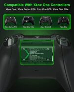 Xbox Akku Set – Schnelllade, lange Laufzeit, kompatibel mit Xbox One & Series X|S – Bild 6