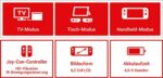 Nintendo Switch Konsole mit einem Paar grauer Joy-Con – Bild 8