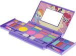 Townley Girl My Little Pony Hasbro Kompaktes Kosmetikset mit Spiegel, 14 Lipglosse, 4 Wangenschimmer, 8 Augenschimmer Beauty Kit Box Spielzeugset für Mädchen Kinder – Bild 4
