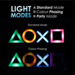 Paladone Playstation Icons Light mit 3 Lichtmodi, Musikreaktive Spielraumbeleuchtung, 31 x 7 x 11 cm – Bild 6
