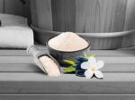Frankonia BATH & SPA Sauna Salz Peeling – 400 g Meersalz-Körperpeeling mit Jojobaöl & Vitamin E – Vegan, ohne Parabene & Microplastik – Bild 4