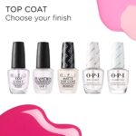 OPI Nail Lacquer Matte Top Coat, Durchsichtiger Überlack mit bis zu 7 Tagen Halt, Mattes Finish, Ergiebig, langlebig & splitterfest, NTT35, 15 ml – Bild 5