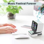 Divoom Ditoo Multifunctional Pixel Art LED Tragbarer Bluetooth Lautsprecher, 256 Programmierbares LED Panel mit Party Licht, Smart Digital Tischuhr, Gaming Musikbox unterstützt TF Karte & Radio – Bild 4