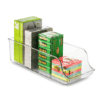 Seseno Set von 4 kühlschrank Organizer Bins pop soda can Dispenser getränkehaltern für kühlschrank, gefrierschrank, küche, arbeitsplatten, schränke – Bild 5
