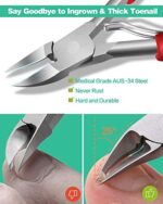 Softale Nagelzangen-Set – Präzise Pflege für dicke & eingewachsene Nägel – Bild 2