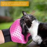 BYETOO Premium Fellpflegehandschuh für Hund & Katze, Hundehaare & Katzenhaare entfernen inkl. Massageeffekt, Fellpflege mit dem Katzen Handschuh & Hunde Handschuh – Bild 5