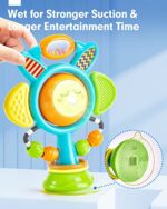 Baby Spielzeug 6 Monate Kleinkindspielzeug & Rassel Beissring Set Baby Spielzeug & Baby Rassel und Sensorische Beissring Ball – Bild 6
