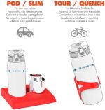 Ion8 Auslaufsichere Schlanke Trinkflasche, BPA-frei, 500ml – Bild 6