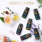 Janolia Ätherisches Öle Set, Upgrade Paket,Reines Natürliche Duftöle Set für Diffuser Entspannung Schlaf verbessern – Bild 7