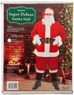 Wicked Costumes Weihnachtsmannkostüm in Super-Deluxe-Ausführung, Kostüm für Erwachsene/Männer Standard – Bild 5