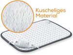 Beurer Heizkissen HK 41, kuscheliges Wärmekissen mit 3 Temperaturstufen und Abschaltautomatik, maschinenwaschbar, made in Europe – Bild 2