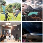 Handy Stativ, LINKCOOL 106cm iPhone Dreibein Stativ mit Fernauslöser Fotostativ Tischstativ für Smartphone/Leichtes Kamera – Bild 7