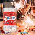 Celebrations Blisterbox, Schokolade Weihnachten, Mini-Schokoriegel Mix, Party-Mix, Geschenk, Geschenk & Celebrations Geschenkflasche Champagnerflasche – Bild 5