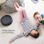 iRobot Roomba i3+ Saugroboter mit Absaugstation | App-Steuerung, 2 Gummibürsten, Haustierfreundlich, Sprachassistent-kompatibel – Bild 8