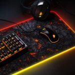 Titanwolf - CSL RGB Gaming Mauspad - LED Schreibtischunterlage - 800x300 mm - XXL Mousepad - LED Multi Color - 11 Beleuchtungs-Modi - 7 LED Farben Plus 4 Effektmodi – Bild 6