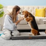 Bedsure orthopädisches Hundekissen grosse Hunde, waschbares Hundebett mit 2 in 1 Memoryschaum, kuscheliges Hundematte Hundematratze – Bild 7