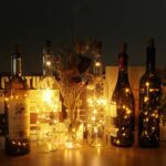 kolpop, Flaschenlicht Batterie, Glas Korken Licht Kupferdraht Lichterkette für flasche für Party, Garten, Weihnachten, Halloween, Hochzeit, aussen/innen Beleuchtung Deko – Bild 2