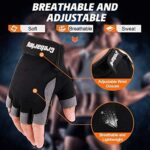 Grebarley Fitness Handschuhe,Trainingshandschuhe für Damen und Herren - Fitness Handschuhe für Krafttraining,Bodybuilding,Kraftsport & Crossfit Training – Bild 2