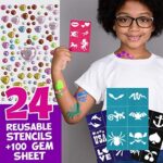 Blue Squid Kinderschminkset – Bunte & UV-Leuchtfarben für Karneval, Halloween & mehr – Bild 4