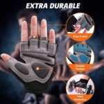 Grebarley Fitness Handschuhe,Trainingshandschuhe für Damen und Herren - Fitness Handschuhe für Krafttraining,Bodybuilding,Kraftsport & Crossfit Training – Bild 3