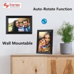 FRAMEO WiFi Digitaler Bilderrahmen, Touchscreen Fotos und Videos können jederzeit und von überall aus – Bild 5