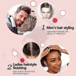 Wachs-Stick für Haare, Haar-Pomade-Stick Glättender & glatter Stick für Perücken Nicht fettender Styling-Haar-Wachs-Stick für Fliegenscharen von AnWoor – Bild 6