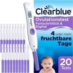 Clearblue Kinderwunsch Ovulationstest-Kit Fortschrittlich & Digital. Nachweislich doppelte Chancen, schwanger zu werden