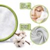 TWEEZERMAN Wiederverwendbare Make-up Pads – 6er Set Mit Waschsäckchen Für Nachhaltige Hautreinigung