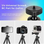 UBeesize Handy Stativ, Silikon Mini Stativ für Smartphone und Kamera, rutschfest Handy Stativ Ständer mit Bluetooth Fernbedienung für Reisen – Bild 6