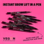 NYX Professional Makeup Augenbrauenstift, Lift n Snatch Brow Tint Pen, Wischfest, Transferfest – Bild 2