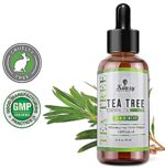 Kanzy Teebaumöl Bio Naturrein 60ml mit Pipette Kaltgepresst Tea Tree Oil für Gesicht, Haut, und Nagel Anti Pickel, Akne Öl, Acne Serum gegen Unreine Haut Ätherische Öle für Diffuser – Bild 8