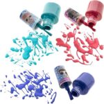 LOL Surprise Extra Large Set of 15 Nail Polishes auf Wasserbasis für Mädchen, glitzernde & undurchsichtige Farben, mit Zehenabstandshaltern und Nagelstickern, ab 3 Jahren, 18 Stück – Bild 4