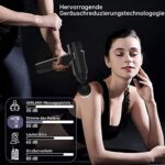 AERLANG Muskel Massagepistole, Massagegerät, Massage Gun mit 20 abgestimmten Intensitätsstufen, Muskelmassagegerät mit LCD-Anzeige-Touchscreen, Faszien Pistole mit 6 Massageköpfen – Bild 6