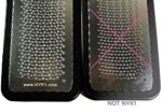 NYK1 MEGAFILE Fussfeile Pediküre Reibe DIE ORIGINAL plus NYK1 GEBOGEN SMOOTHIE Foot Grind Limited Edition Combo Super Sharp Extra grosse Micro Blades Hornhautreibe, entfernen Raue Haut in Sekunden – Bild 8