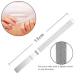 Eingewachsene Zehennägel Set, MojiDecor Professionelle Nagelpflege Set, 6PCS Premium Edelstahl Maniküre & Pediküre Set, Nagelzange Nagelschieber Nagelfeile und Eingewachsene Zehennagel Werkzeug – Bild 5