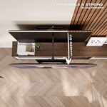 RICOO TV Wandhalterung Fernseher Schwenkbar Neigbar für 31 - 65 Zoll, Universal TV Halterung R23-S, Fernsehhalterung für Wand, Wandhalterung Fernseher 55 Zoll+ bis 95 Kg mit max. VESA 400x400 mm – Bild 4