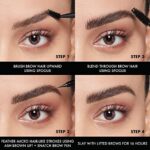 NYX Professional Makeup Augenbrauenstift, Lift n Snatch Brow Tint Pen, Wischfest, Transferfest – Bild 5