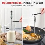 ThermoPro Fleisch- & Küchenthermometer – Digital & Analog, vielseitig für Kochen, Grillen, Backen & Baby-Ernährung – Bild 3
