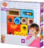 Eichhorn, Klangbausteine, 12 bunte Holzbausteine die Geräusche machen, für Kinder und Babys ab 12 Monaten, Holzspielzeug – Bild 7