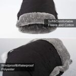 Handwärmer Kinderwagen Handschuhe Handmuff mit warme Fleece und Baumwolle Innenseite Wasserdicht und Winddicht Stroller Handmuff Universalgröße für Kinderwagen, Buggy – Bild 3